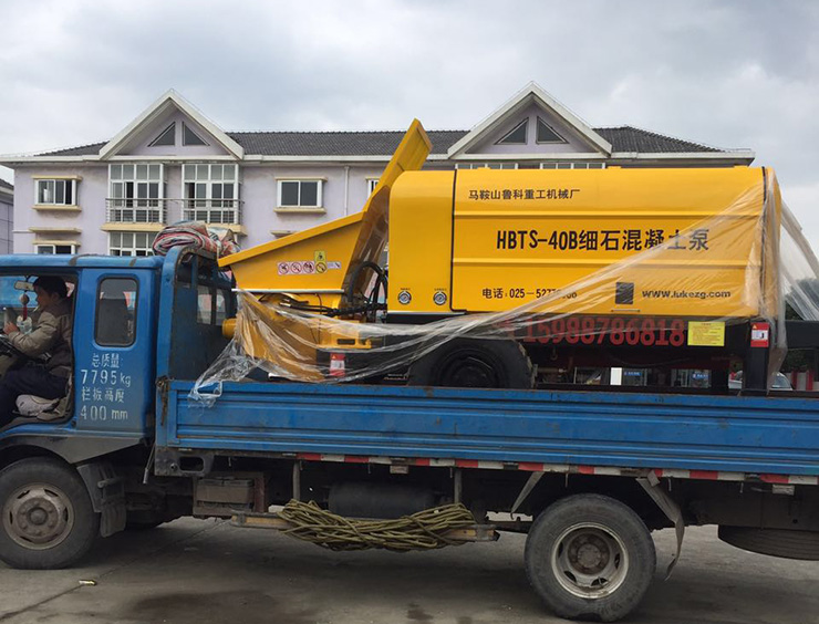 细石混凝土泵合作碧桂园南京谷里项目 细石混凝土泵合作碧桂园南京谷里项目