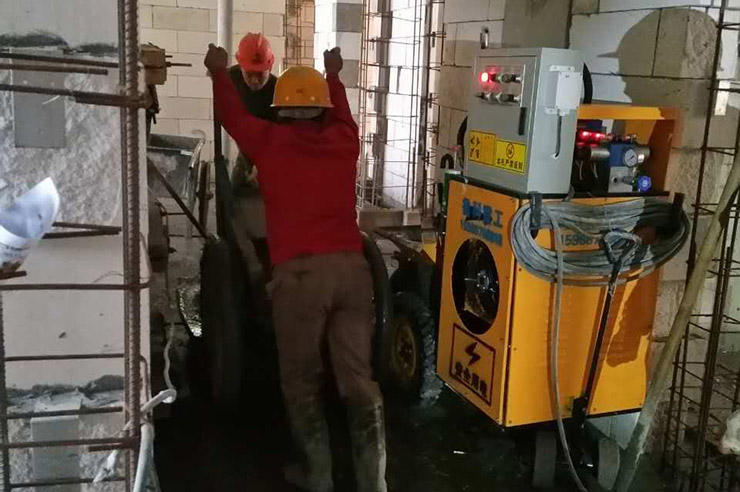 二次结构泵合作江苏润固建设集团海宁项目 二次结构泵合作江苏润固建设集团海宁项目