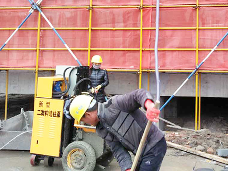 二次结构泵合作中建二局浦口项目 二次结构泵合作中建二局浦口项目