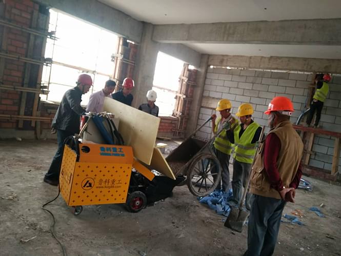 5月3日南京二次构造柱泵合作中建八局滨河中小学项目 5月3日南京二次构造柱泵合作中建八局滨河中小学项目