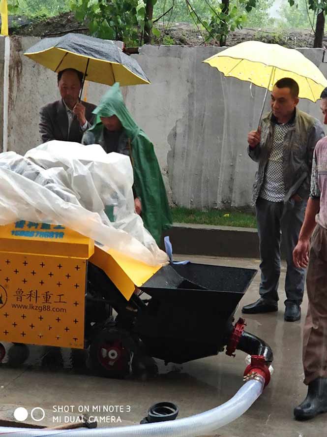 5月7日扬州二次结构泵合作裕元建设运和蓝湾小区项目 5月7日扬州二次结构泵合作裕元建设运和蓝湾小区项目