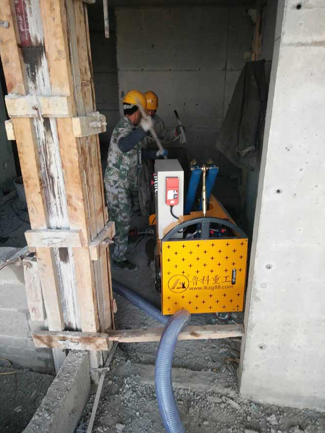 5月11日江苏二次构造柱泵合作中国电建海赋尚城项目 5月11日江苏二次构造柱泵合作中国电建海赋尚城项目