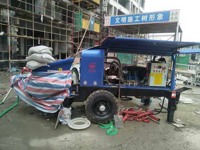 30细石混凝土泵合作上海建工上海市检测中心二期项目 30细石混凝土泵合作上海建工上海市检测中心二期项目