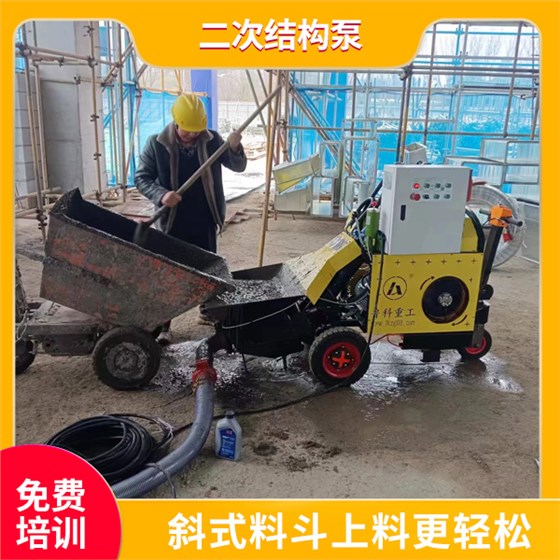 浇注二次结构泵