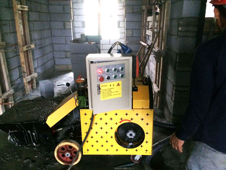 二次构造柱泵厂家合作安徽同济东紫园项目