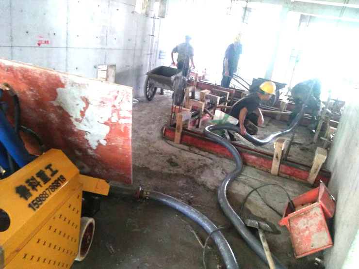 二次构造柱泵厂家合作四川摩天南通华强项目