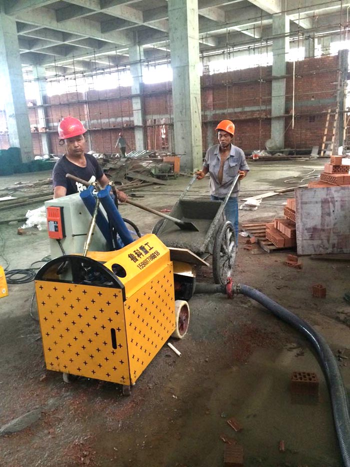 二次构造柱泵厂家合作尚博建设嘉兴弘信项目