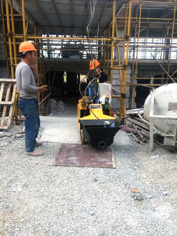 二次构造柱泵厂家合作温州医科大学项目