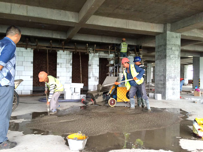 二次构造柱泵厂家合作温州医科大学项目