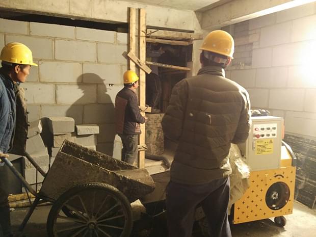 小型混凝土输送泵