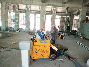 3月13日小型混凝土输送泵合作江苏伟丰建筑赣中新城校区