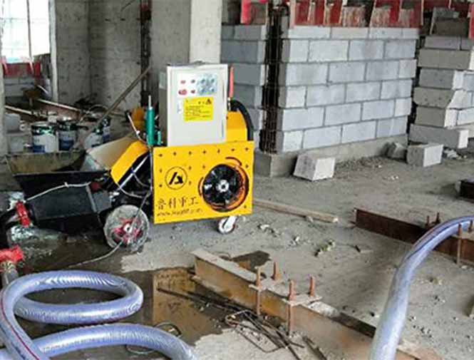 7月5日泰州二次结构泵合作星月星建筑盛世兴隆二区项目