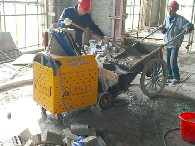 二次构造柱小泵机合作弘扬建设郑红湖住宅小区四期工程项目