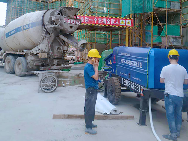 二次构造柱专用细石泵1