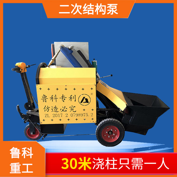 二次结构柱输送泵哪里的好用